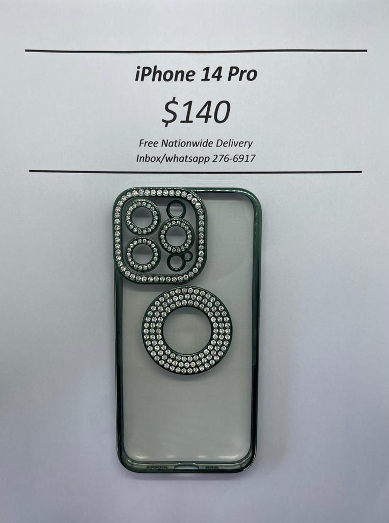 iPhone 14 Pro Green Gem Logo