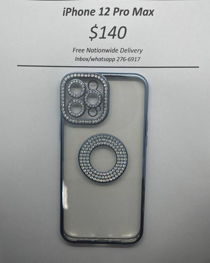 iPhone 12 Pro Max Blue Gem Logo