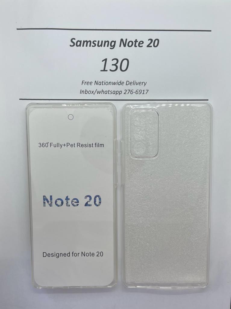 Samsung Note 20 360 TPU Case