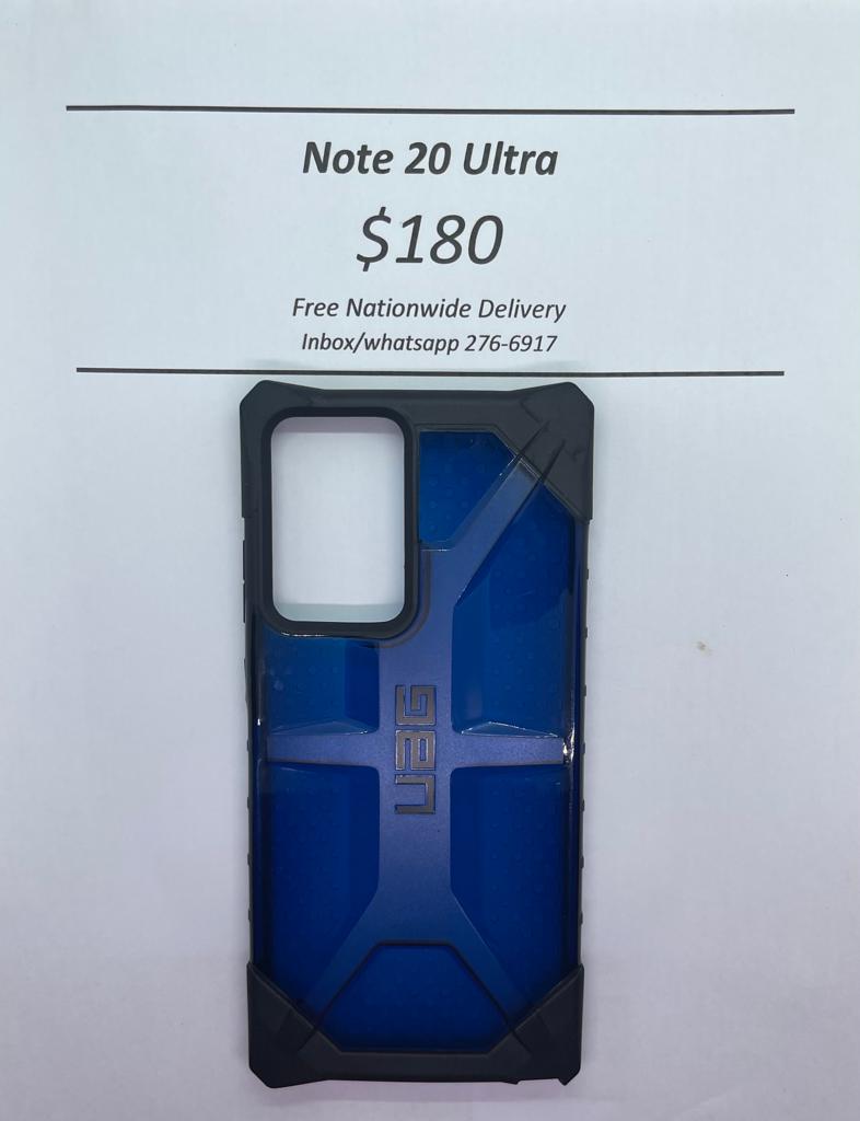 Samsung Note 20 Ultra UAG Blue Plasma Case
