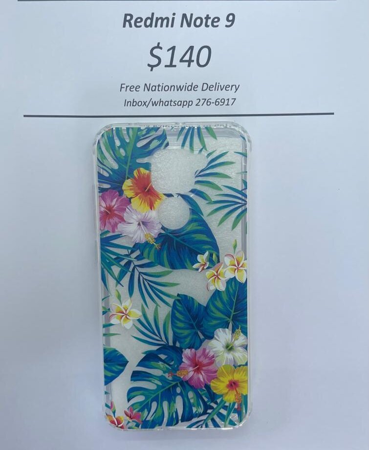 Redmi Note 9 Hawaiian Floral case