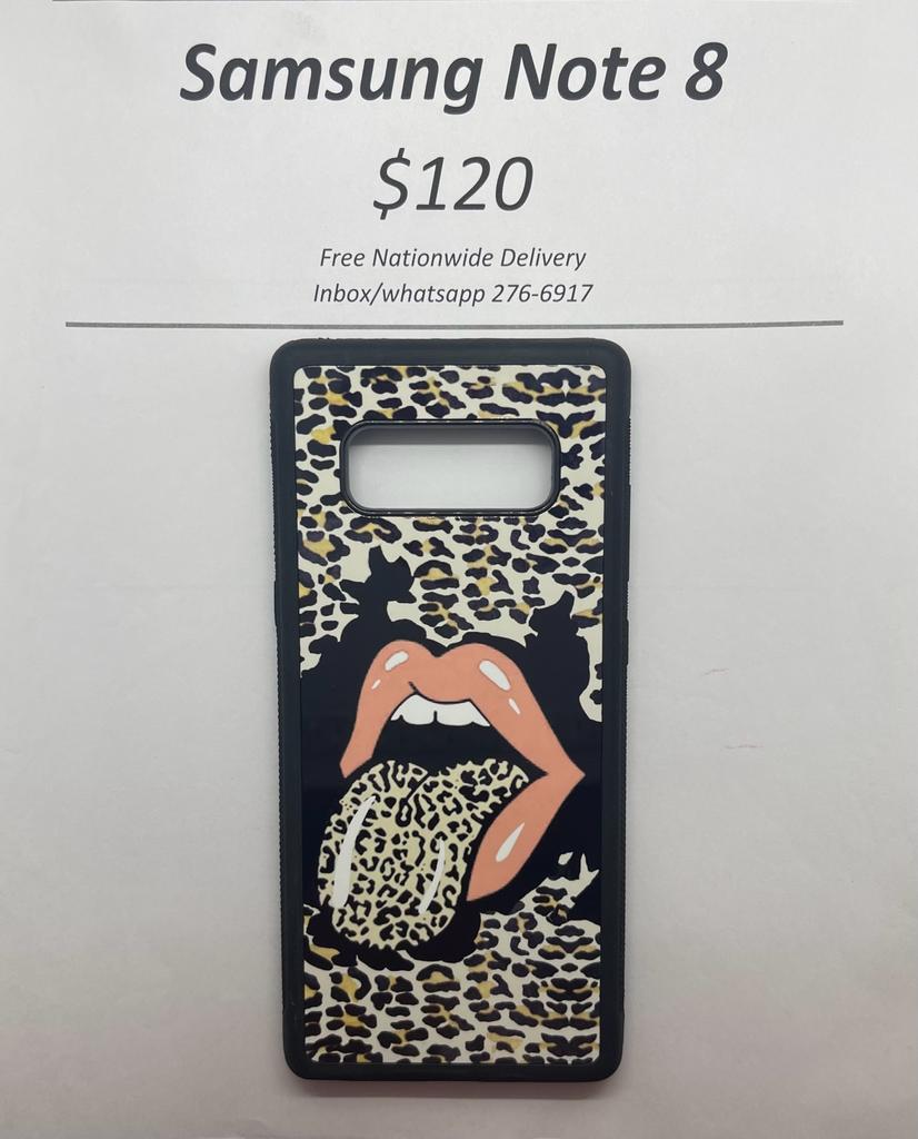 Note 8 Leopard Lip