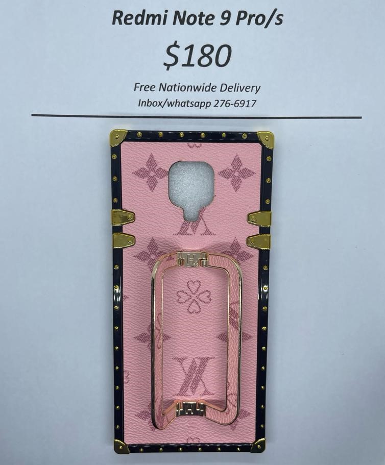 Redmi Note 9 Pro/s Pink Logo Trunk