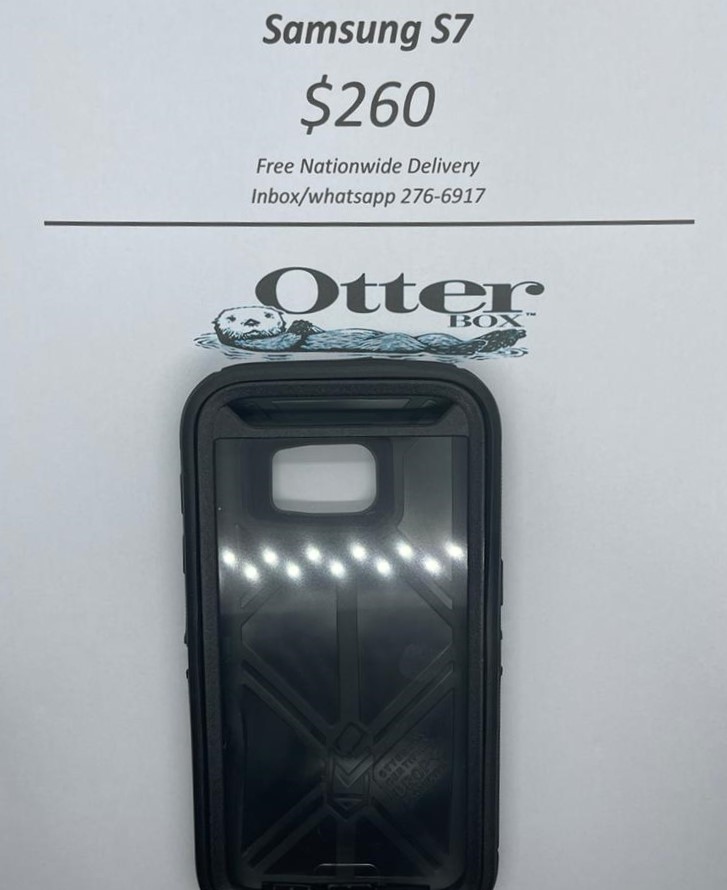 S7 Otterbox-Defender Black