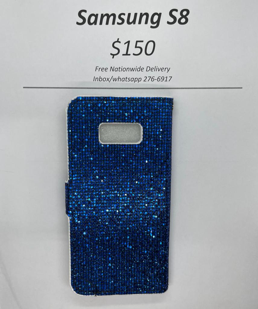 S8 Blue Wallet