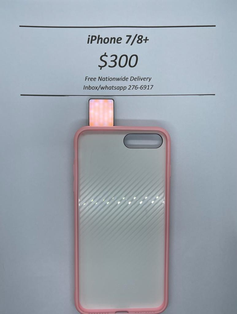 i7/8+ Pink Selfie Light