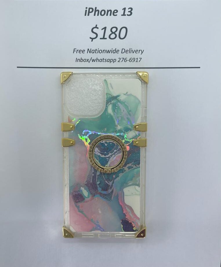 iPhone 13 Clear Marble Trunk