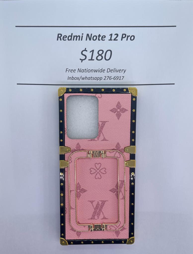 Redmi Note 12 Pro Pink Logo Trunk