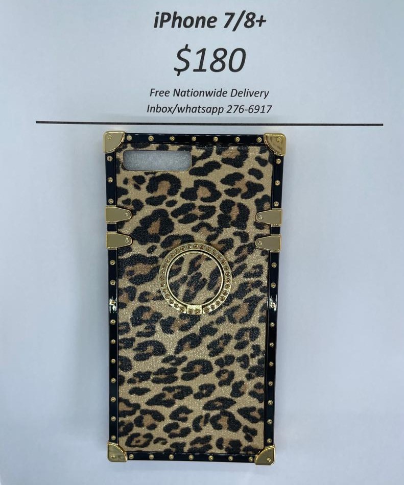 i7/8+ Leopard without Pop Ring