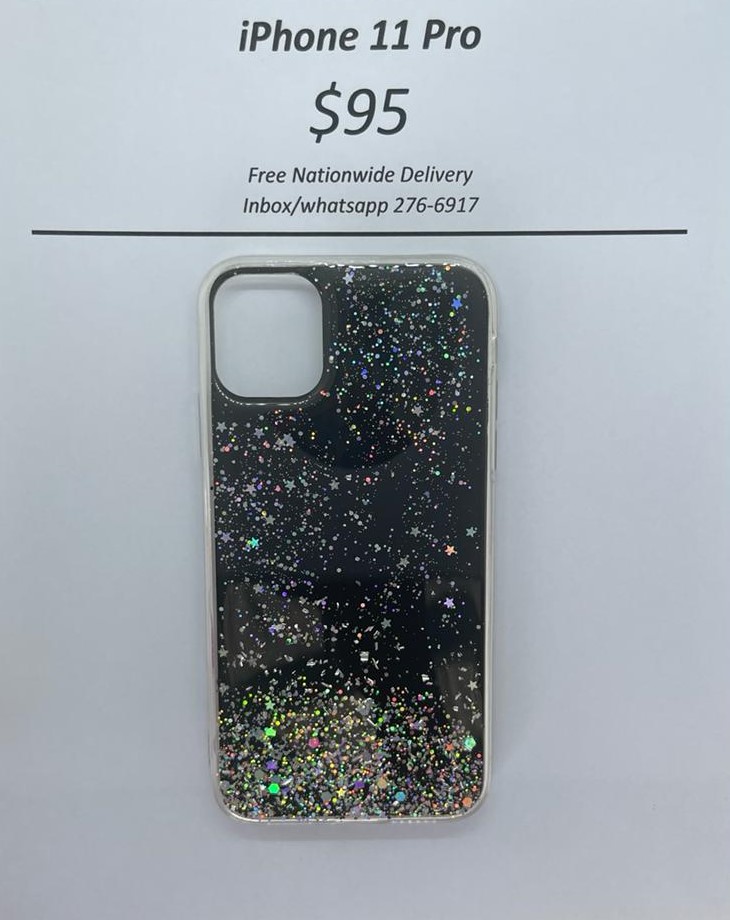 i11 Pro Black Glitter