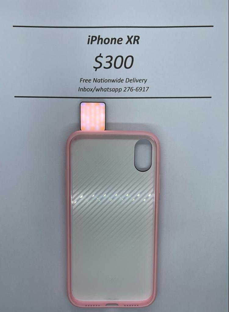 iXR  Pink Selfie Light