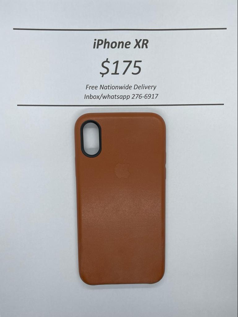 iPhone XR Brown Leather
