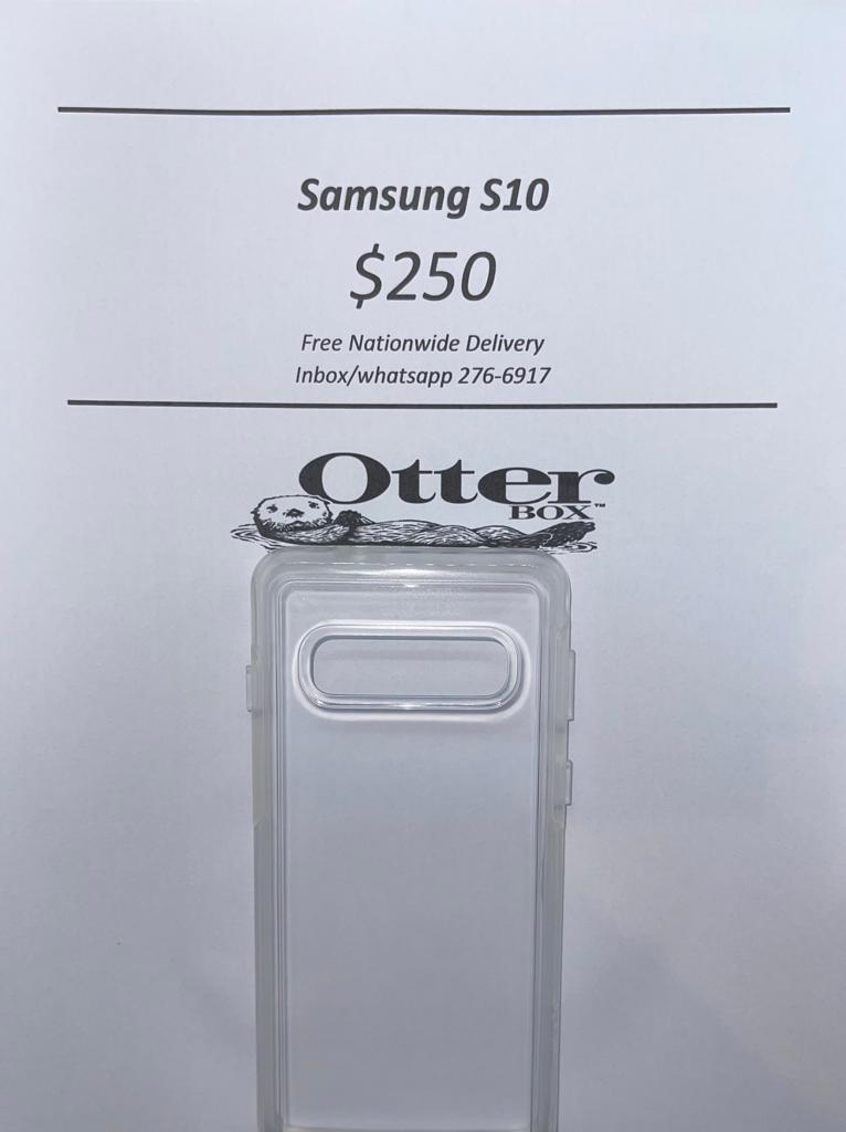 S10 Otter Box Symmetry Clear