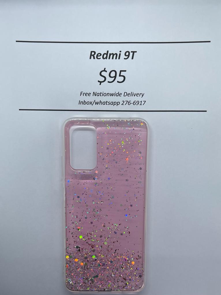 Redmi 9T Pink Glitter