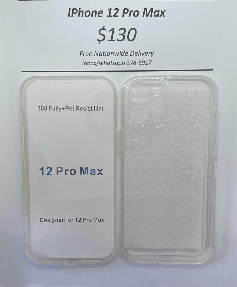 iPhone 12 Pro Max 360 TPU Case