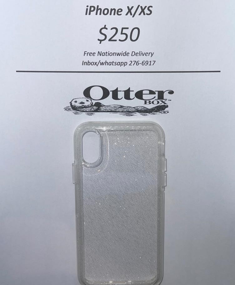 iPhone X/XS Otter Box Symmetry Glitter