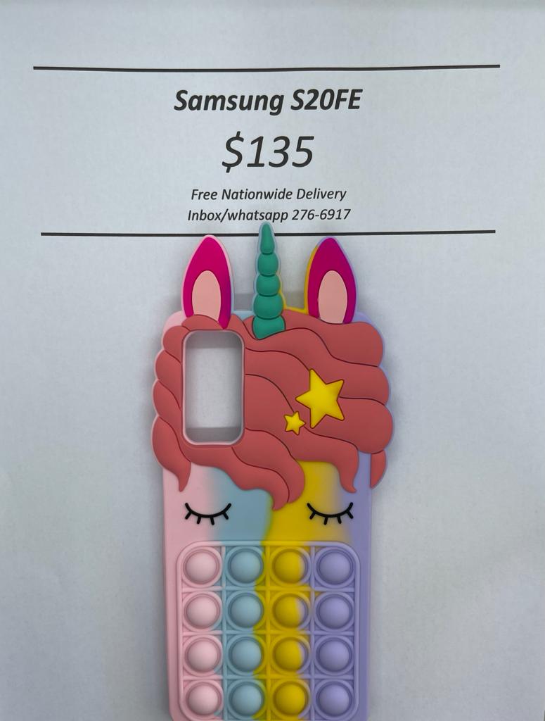 Samsung S20 FE Colourful Unicorn