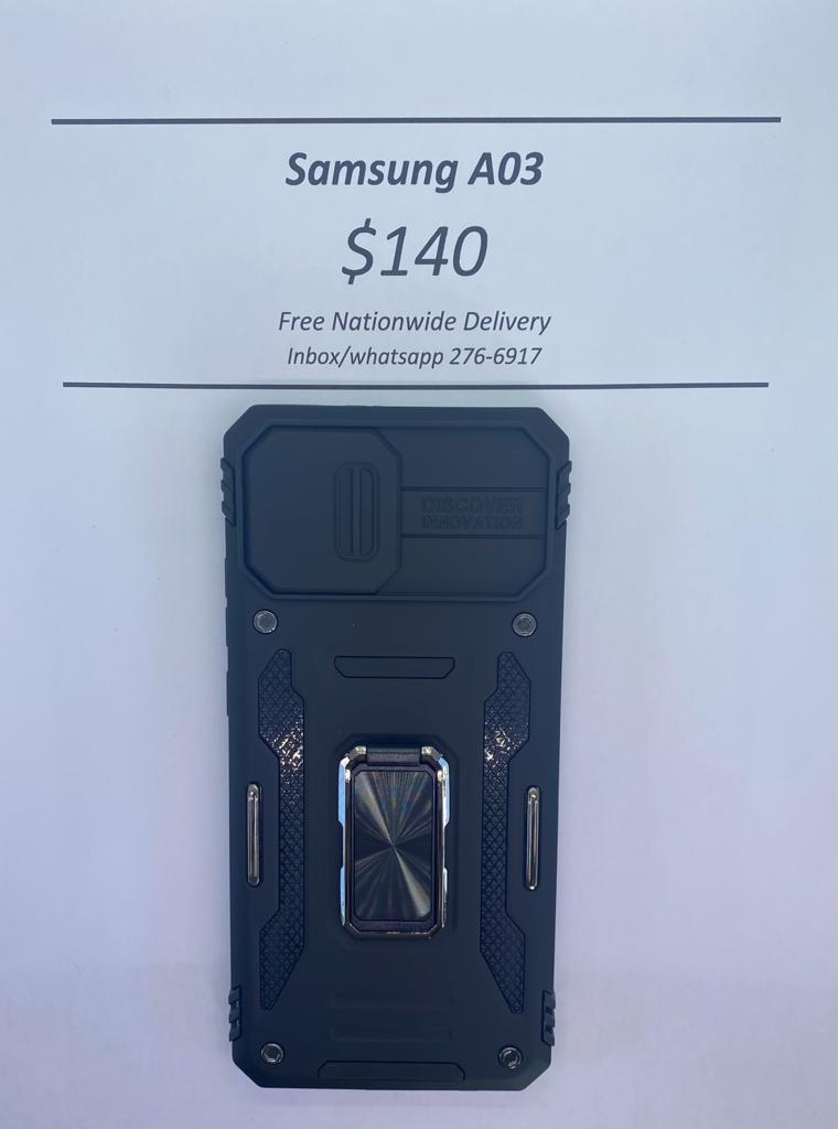 A03 Black Rugged w Camera Cover