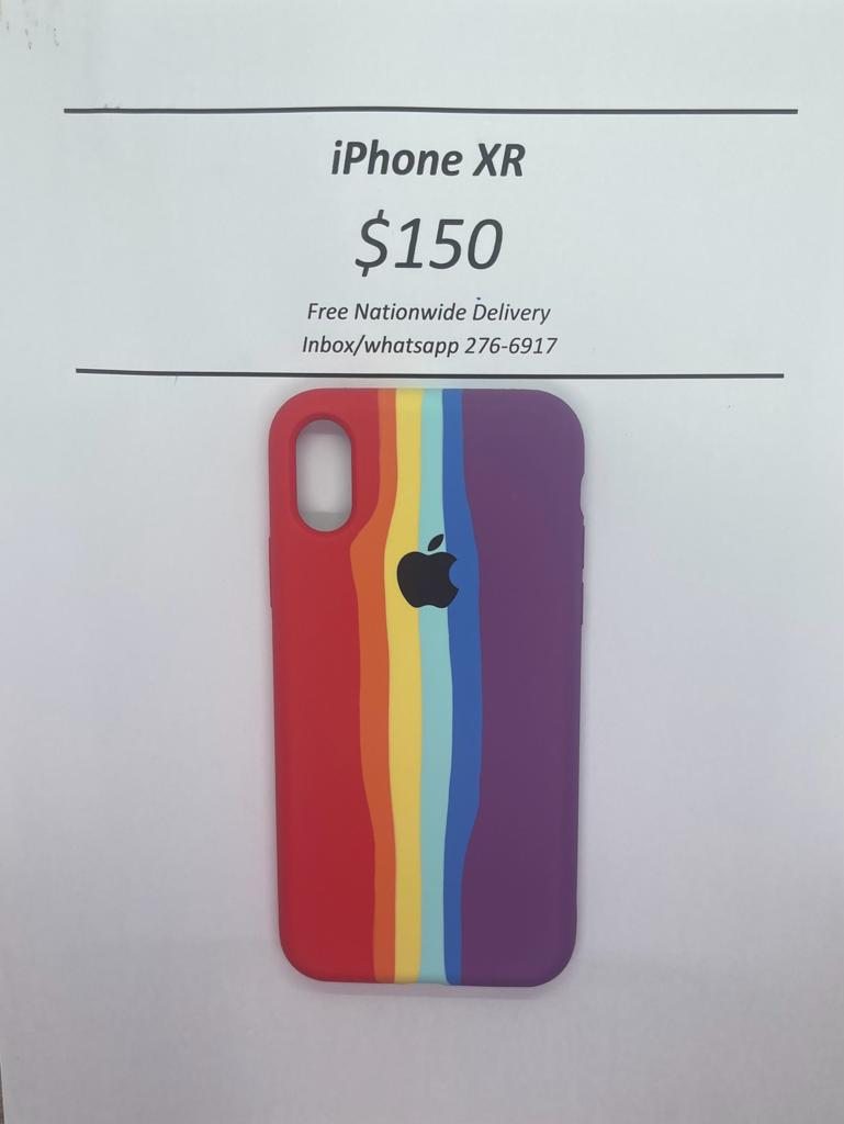 iPhone XR Rainbow Logo Case