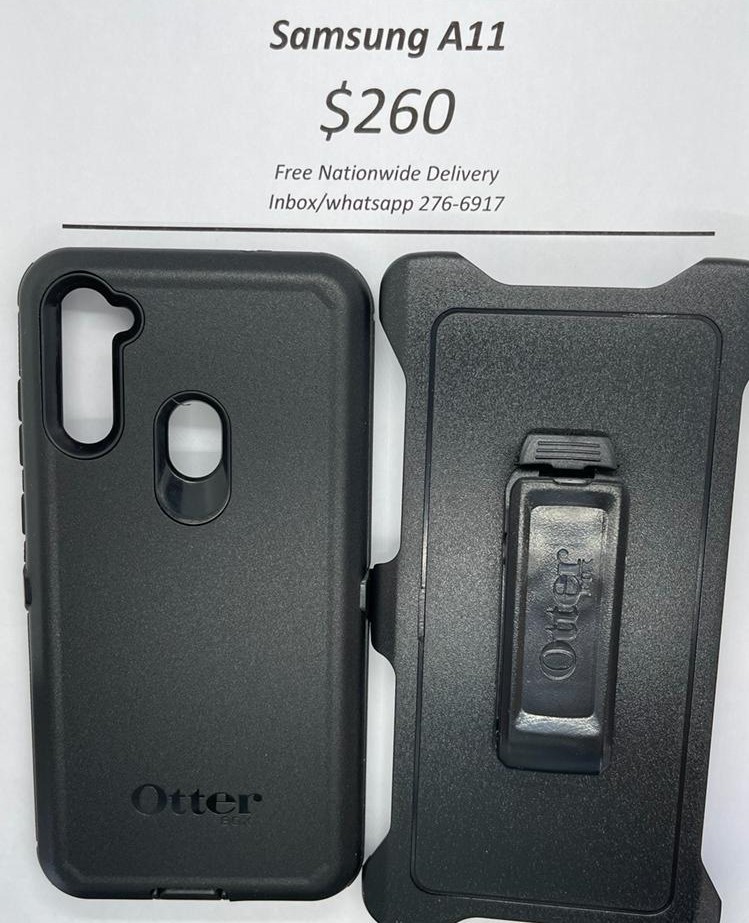 A11 Otterbox-Defender Black