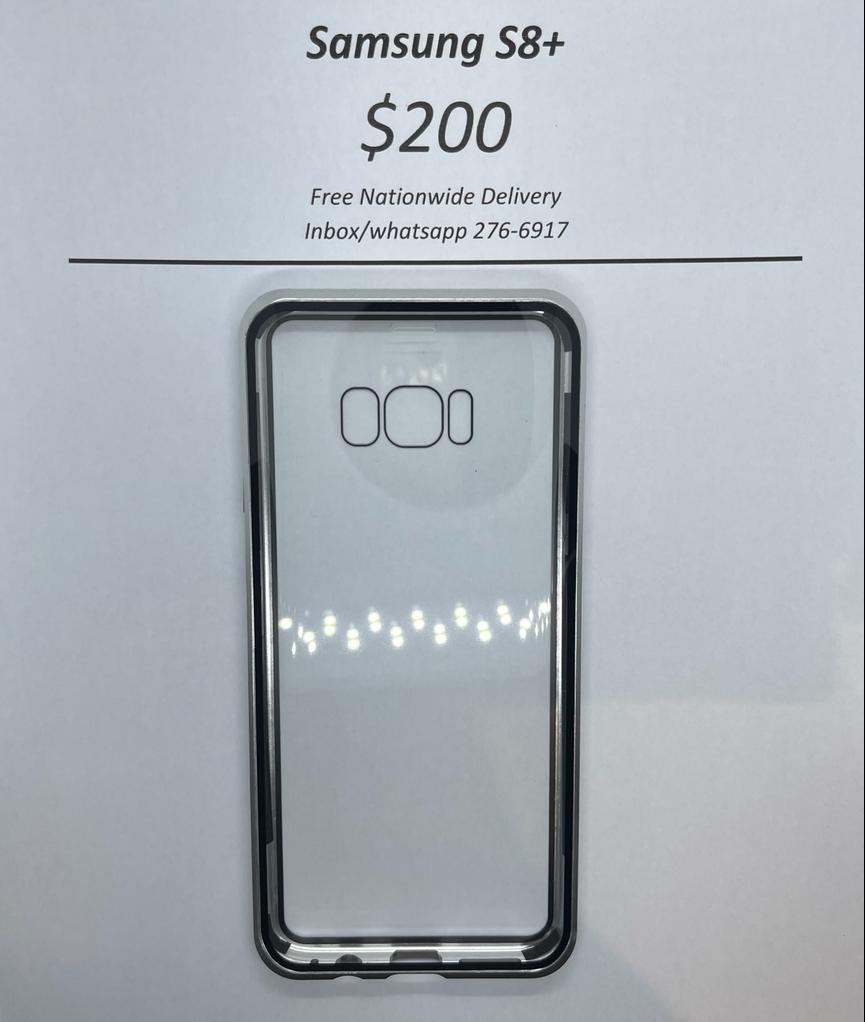 S8 360 Temper Glass Case