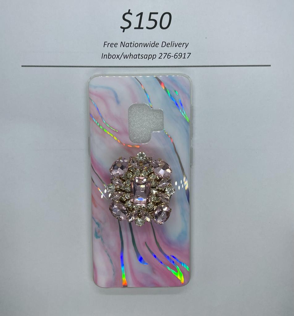 S9+ White Marble Gem