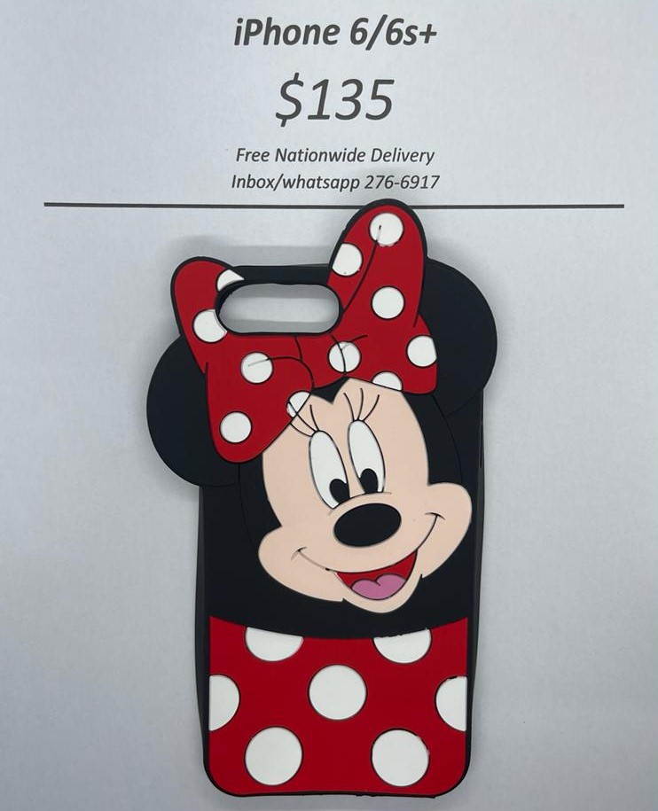 iPhone 6/s+ Minnie Silicone