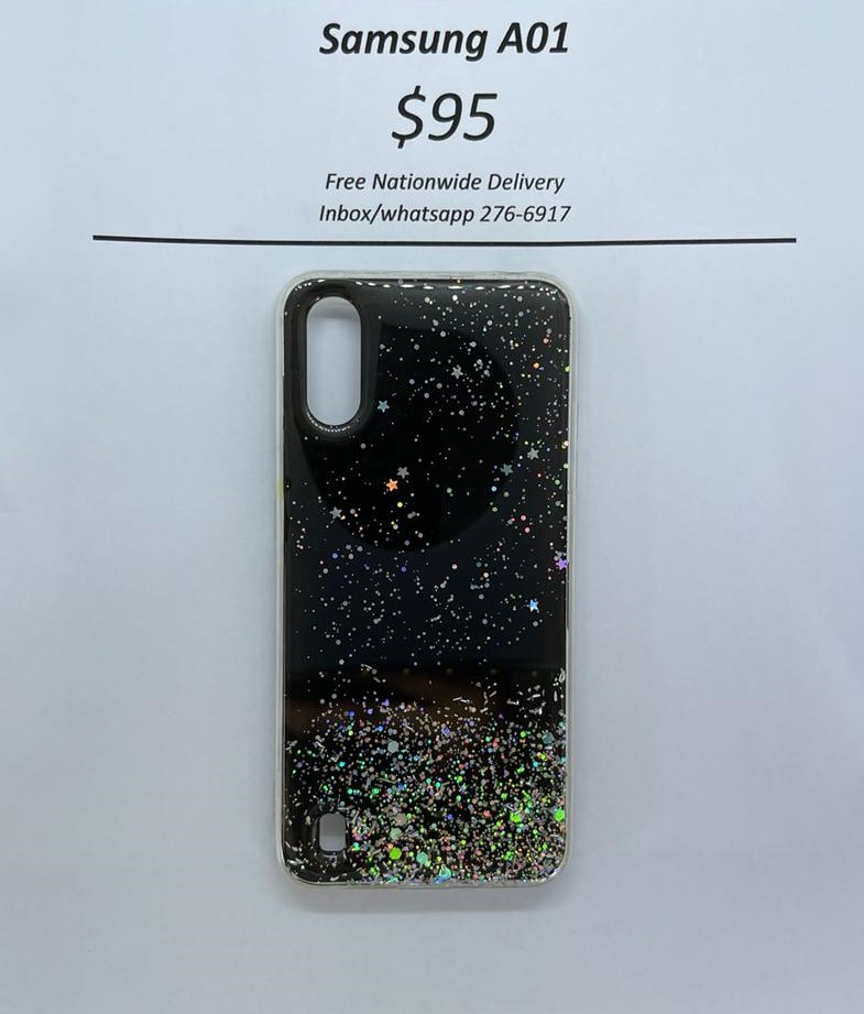 A01 Black Glitter