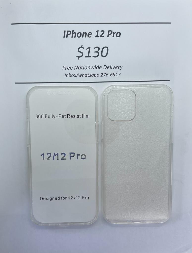 iPhone 12 Pro 360 TPU Case