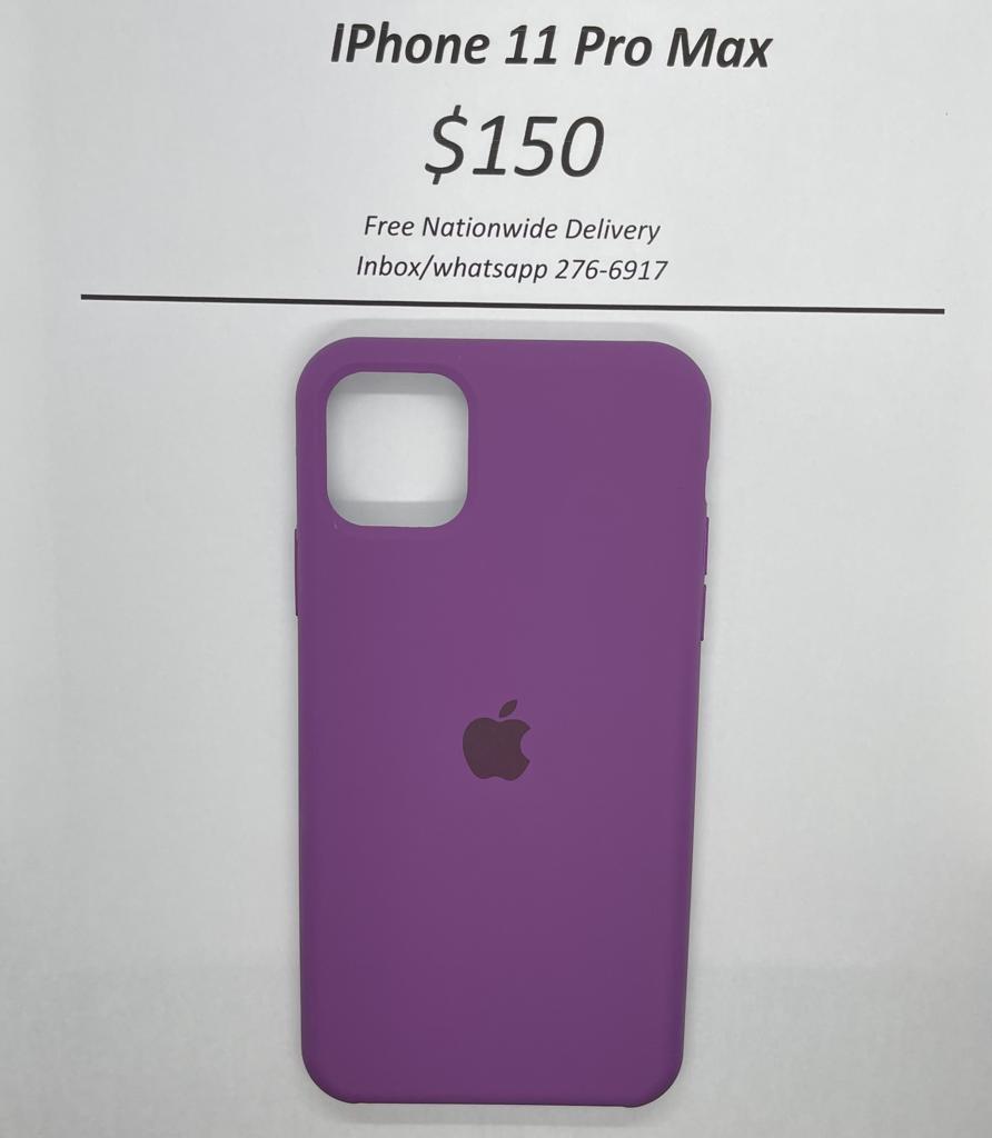i11 Pro Max Purple Logo Case