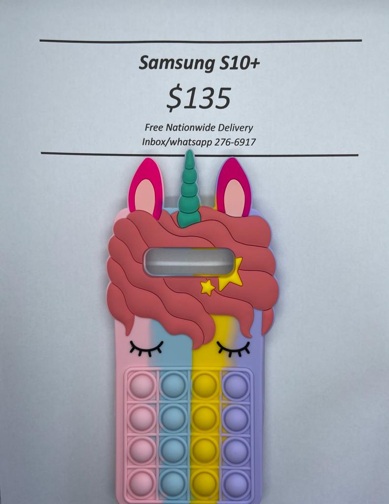 Samsung S10+ Colourful Unicorn