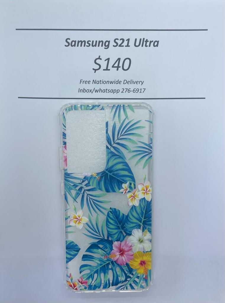 S21 Ultra Hawaiian Floral case
