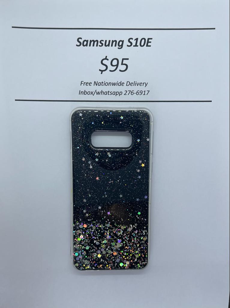S10E Black Glitter
