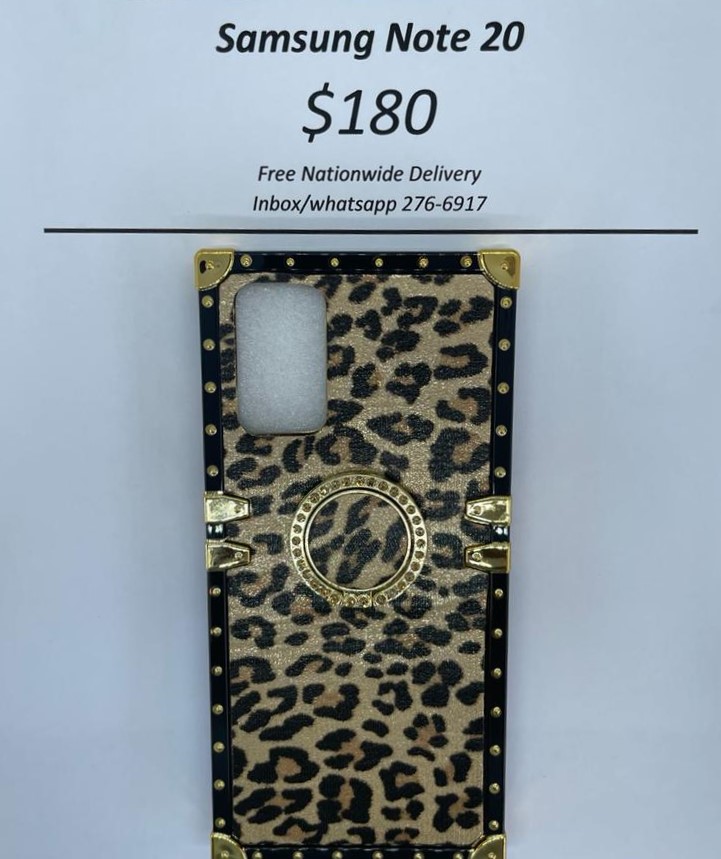 Note 20 Leopard without Pop Ring