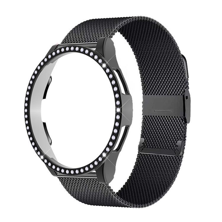 iWatch 44mm Black Metal Band with Frame