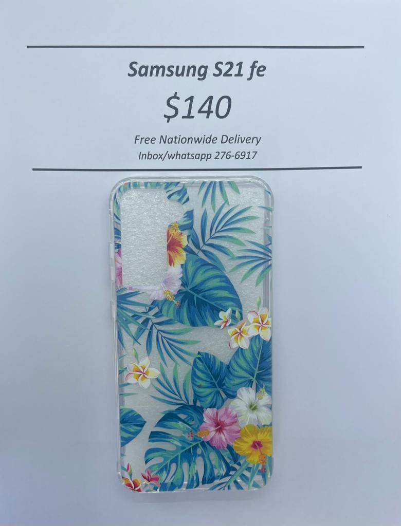 S21 fe  Hawaiian Floral case