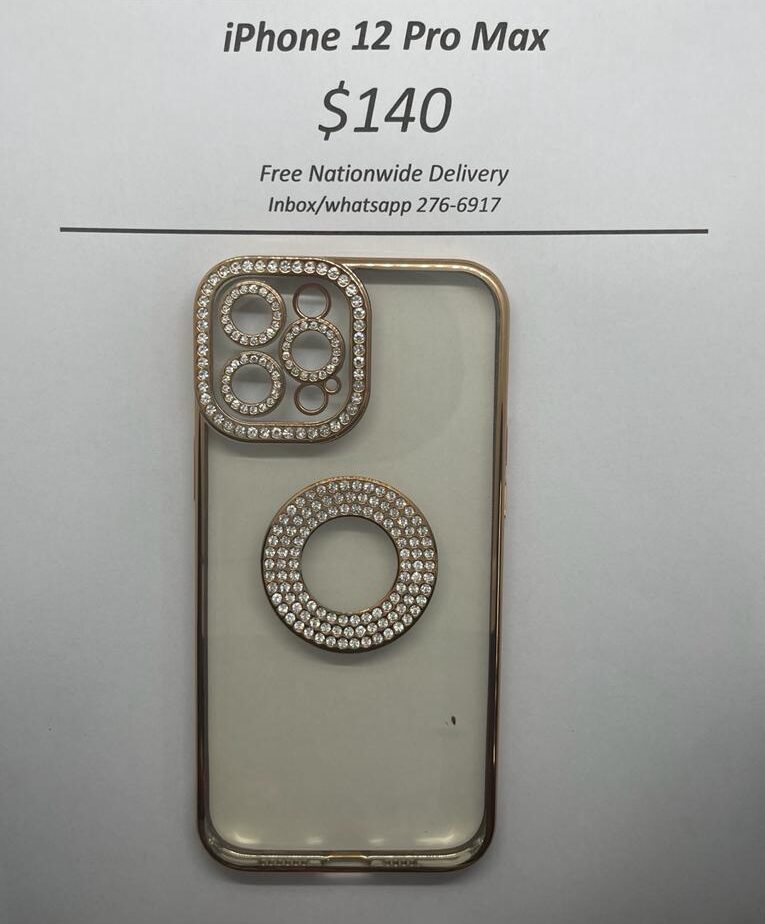 iPhone 12 Pro Max Gold Gem Logo