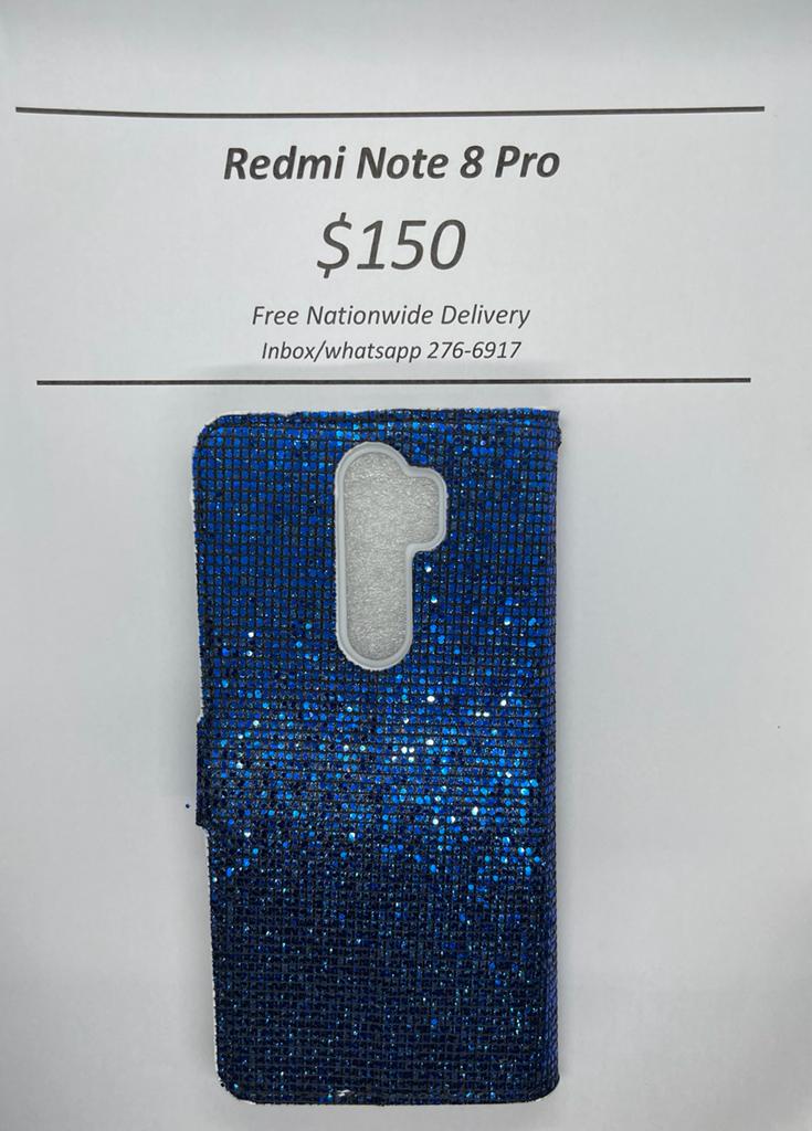 Redmi Note 8 Pro Blue Wallet