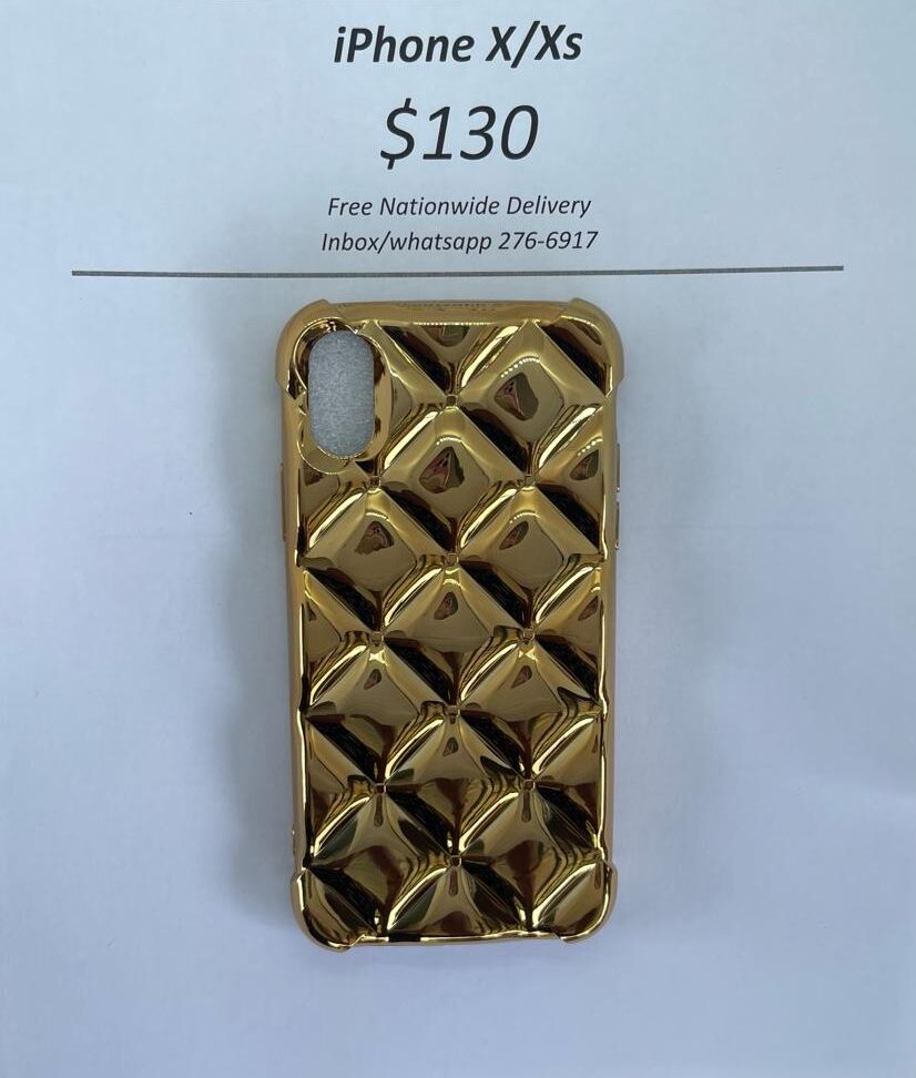 iPhone X/XS Gold Pattern
