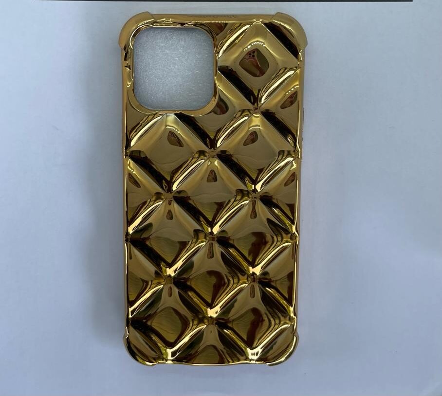 iPhone 14 Pro Max Gold Pattern
