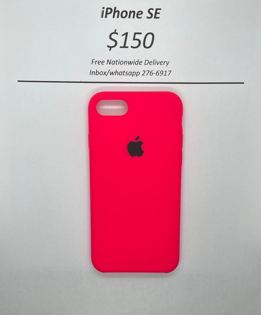 iPhone SE Coral Logo Case