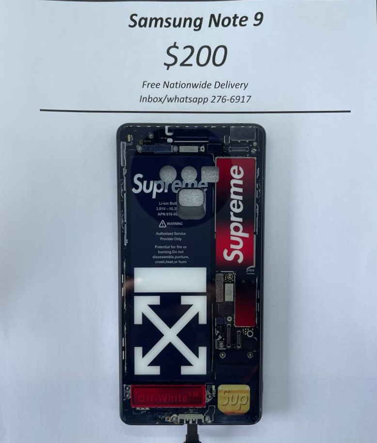 Note 9 LED Light up Phone Case