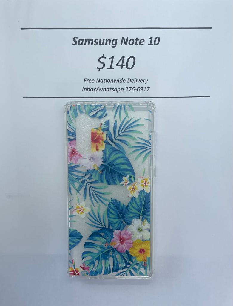 Note 10 Hawaiian Floral case