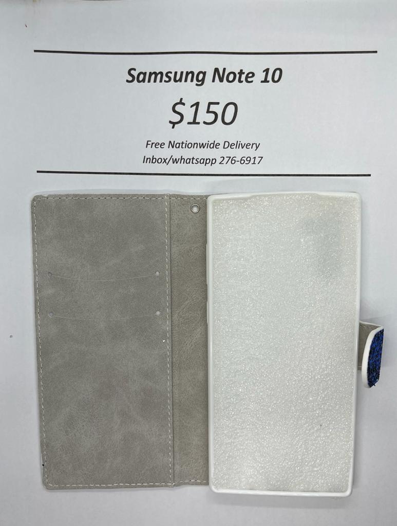 NOTE 10 Blue Wallet