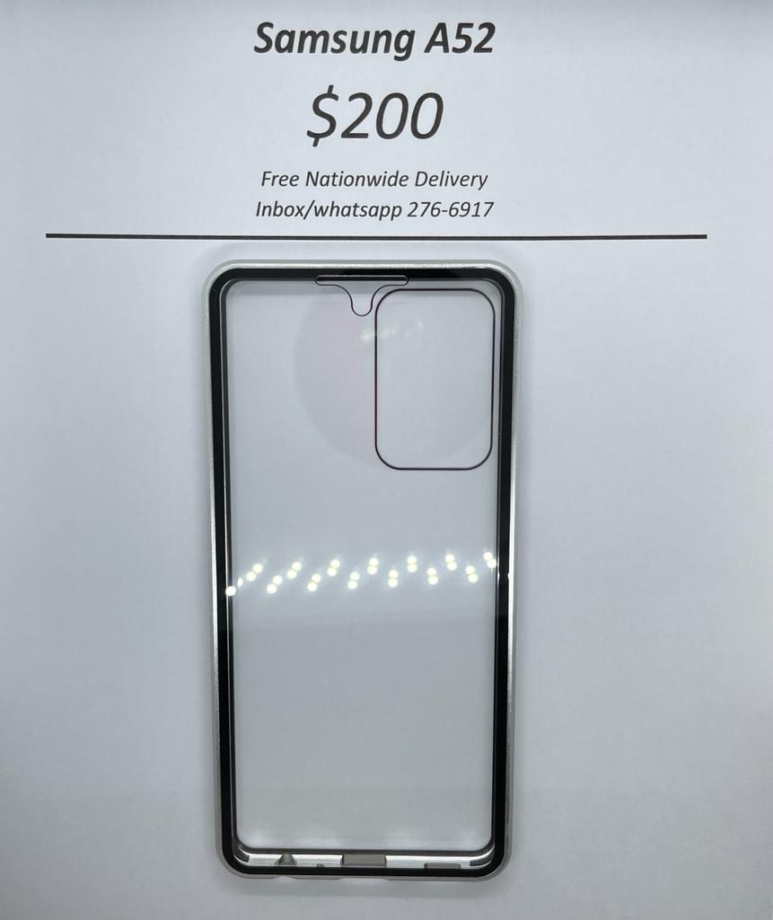 A52/A52s 5g 360 Temper Glass case