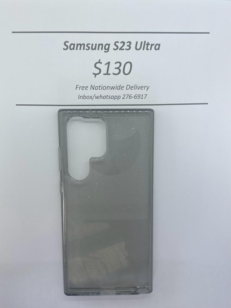 S23 Ultra HP Black Glitter