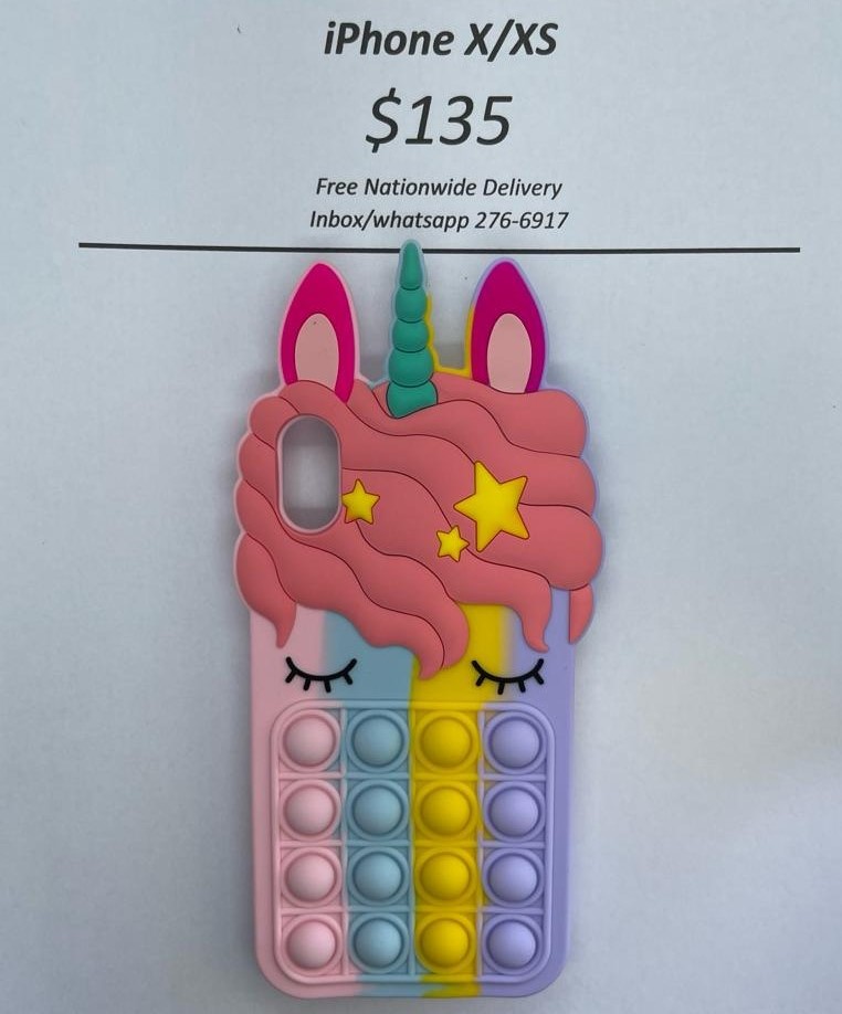 iPhone X/XS Colourful Unicorn