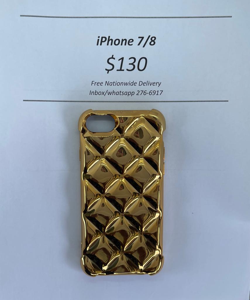 iPhone 7/8 Gold Pattern