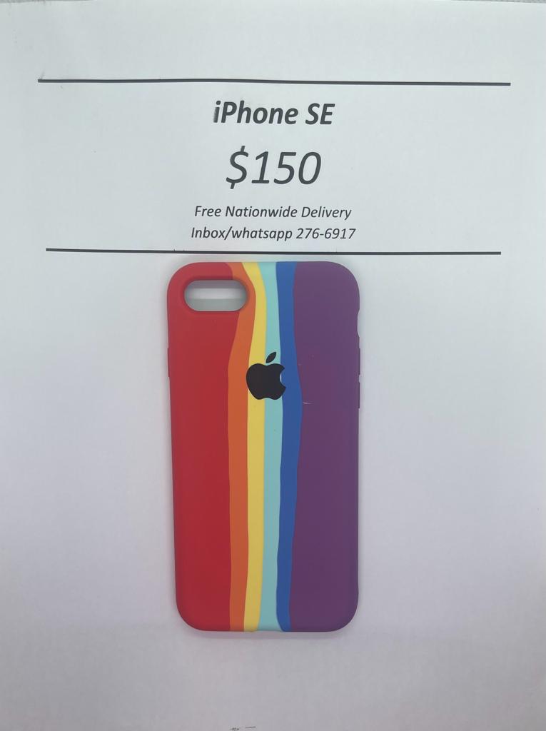 iPhone SE Rainbow Logo Case