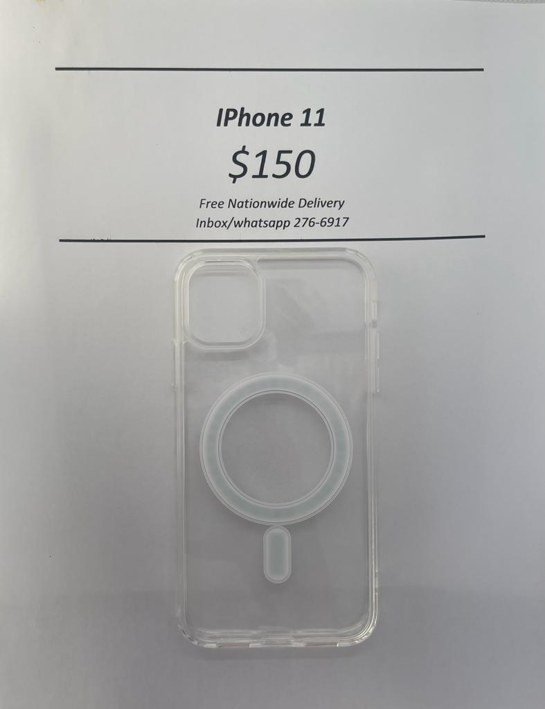 iPhone 11 Clear Mag Safe case
